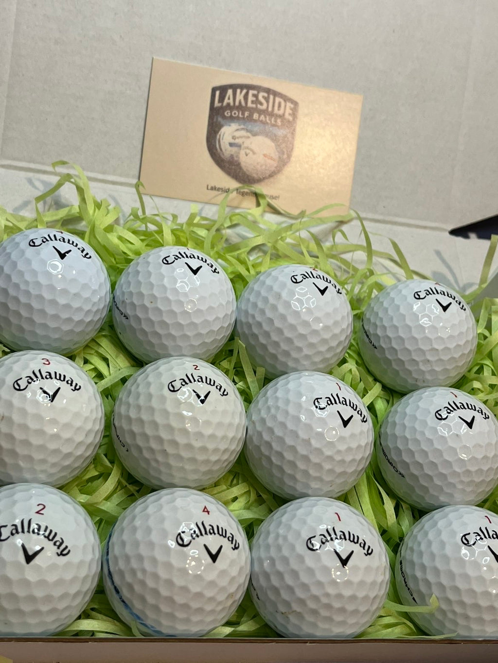 12 Callaway Chrome Soft White