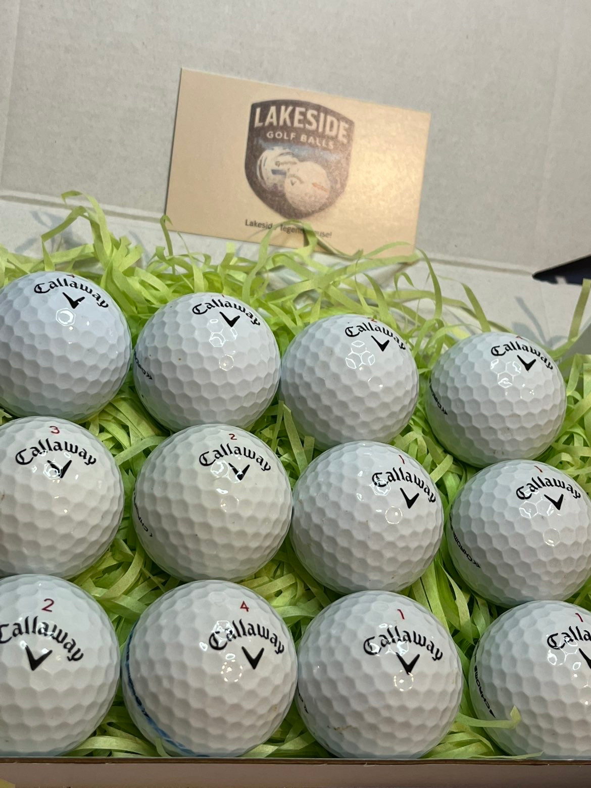 12 Callaway Chrome Soft White