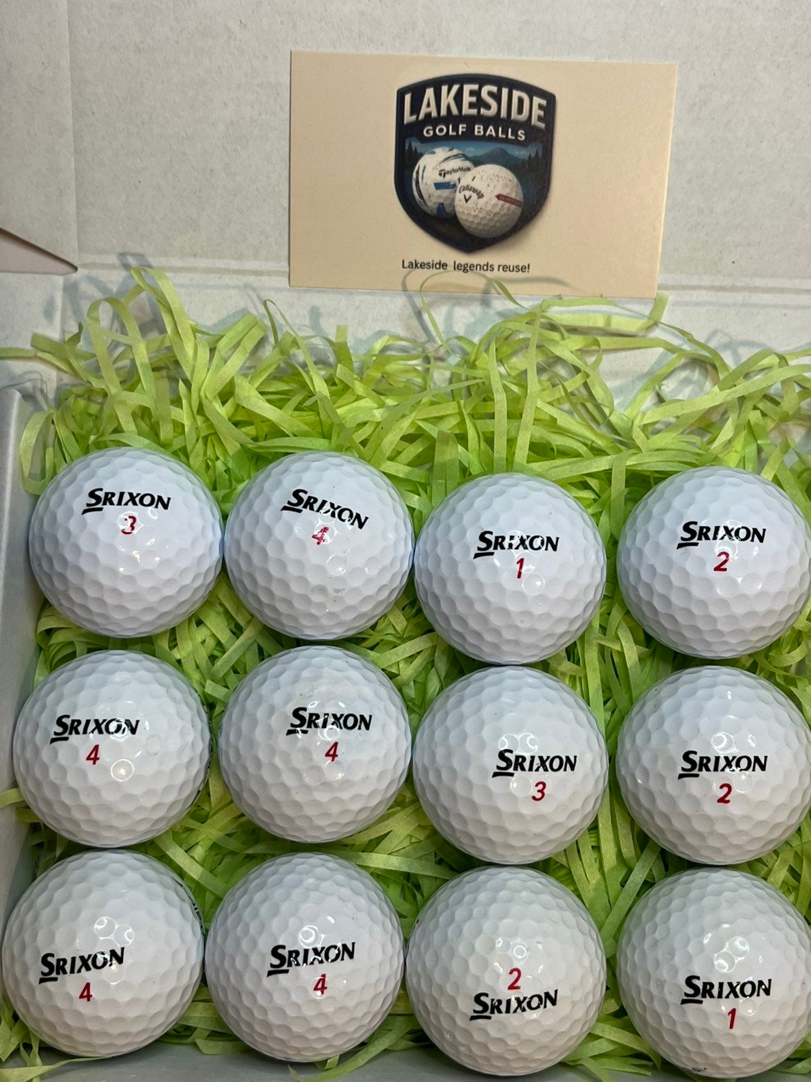 24 Srixon Distance White