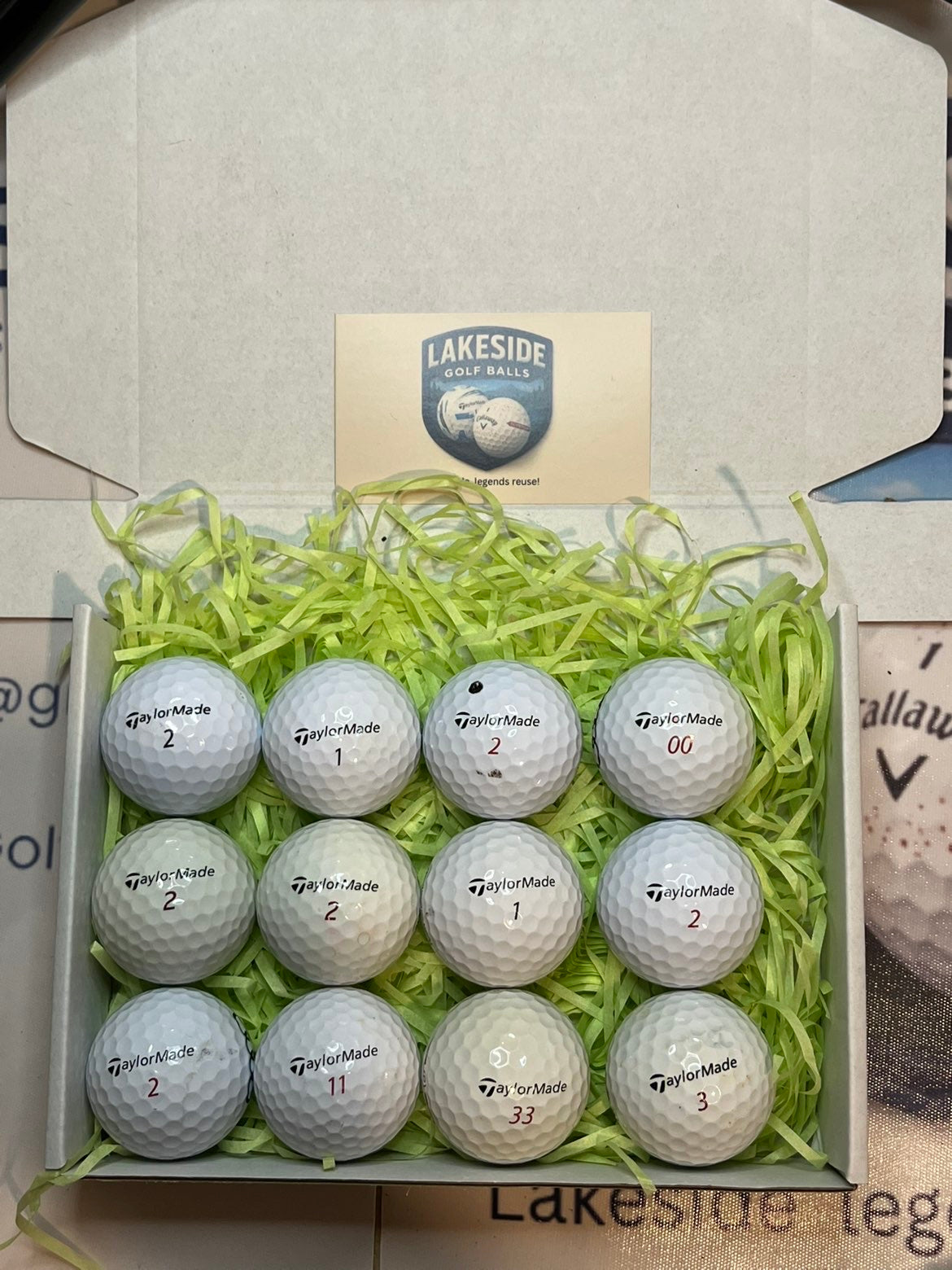 12 Taylormade Mix White