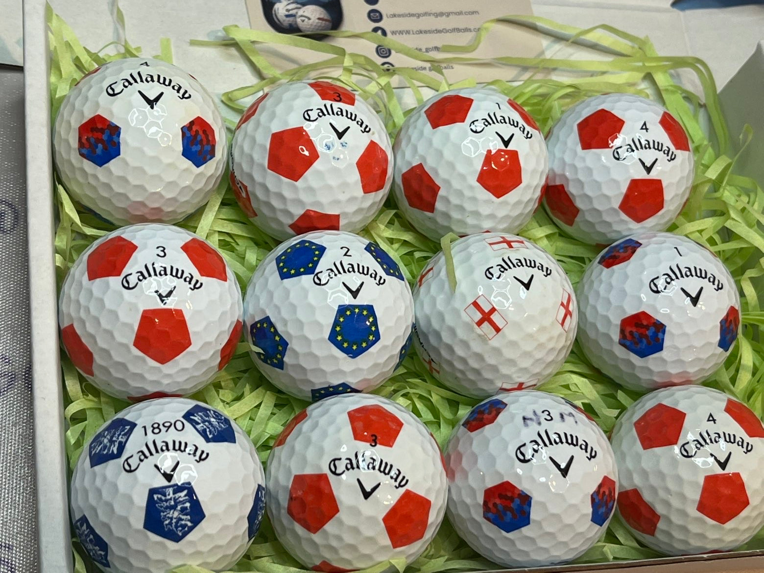12 Callaway Chrome Soft Truvis