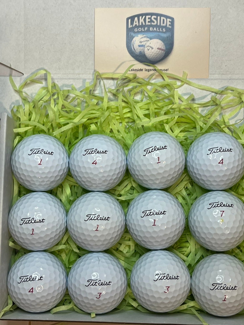 12 Titleist Pro V1X