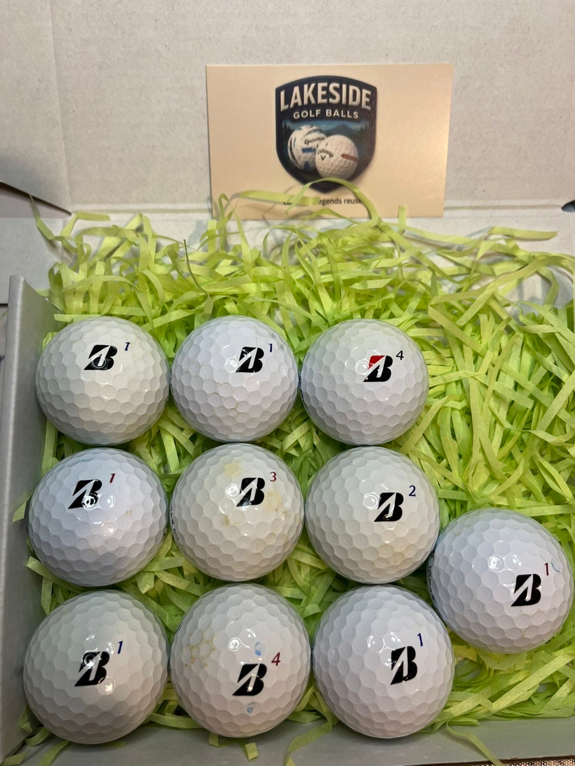 12 Bridgestone Tour BRX & BRXS White