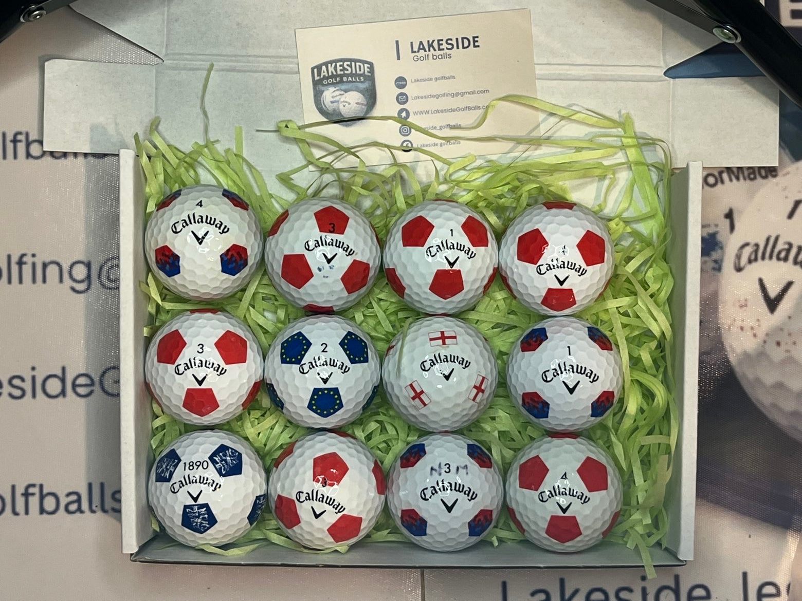 12 Callaway Chrome Soft Truvis