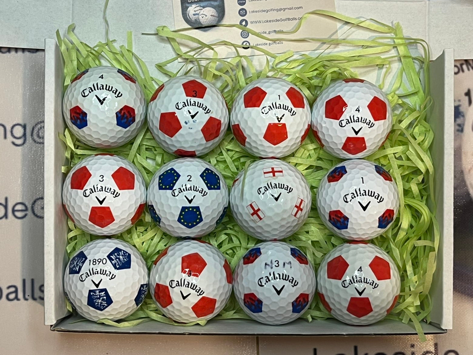 12 Callaway Chrome Soft Truvis