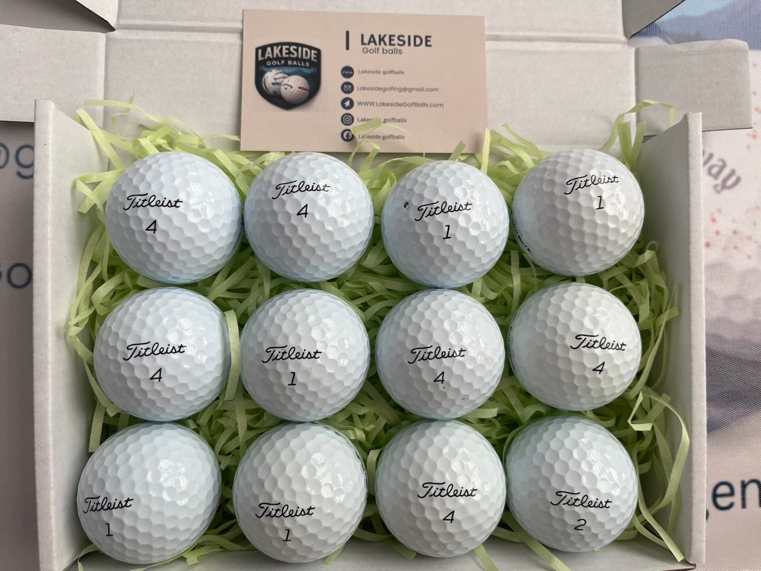 12 Titleist Pro V1 Golf Balls