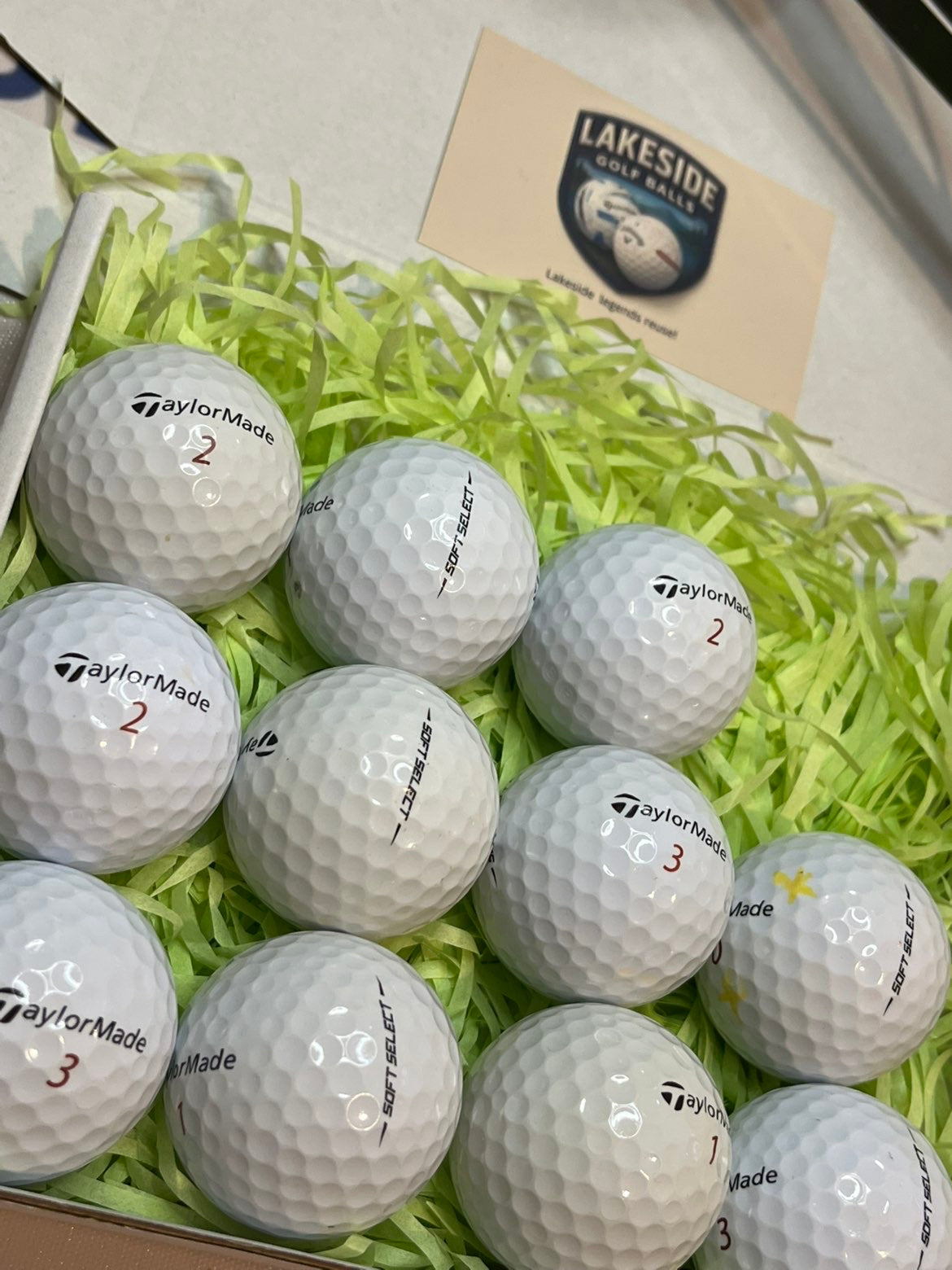 12 Taylormade Soft Select White