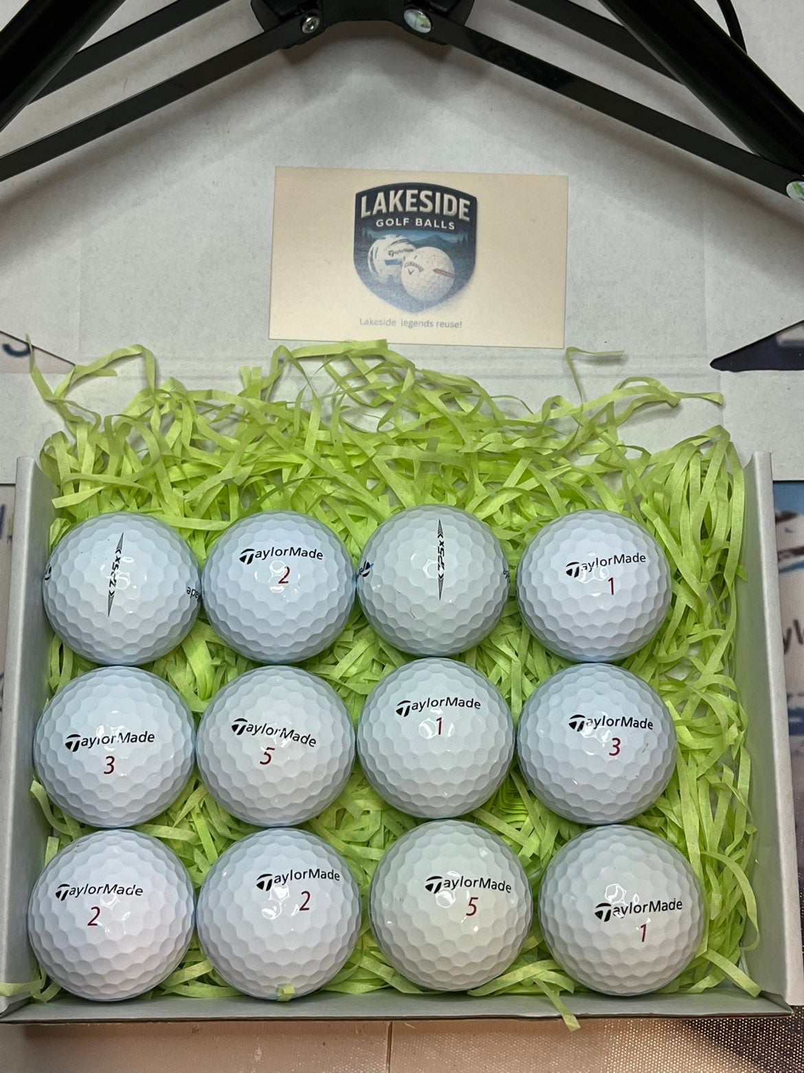 12 Taylormade TP5X White