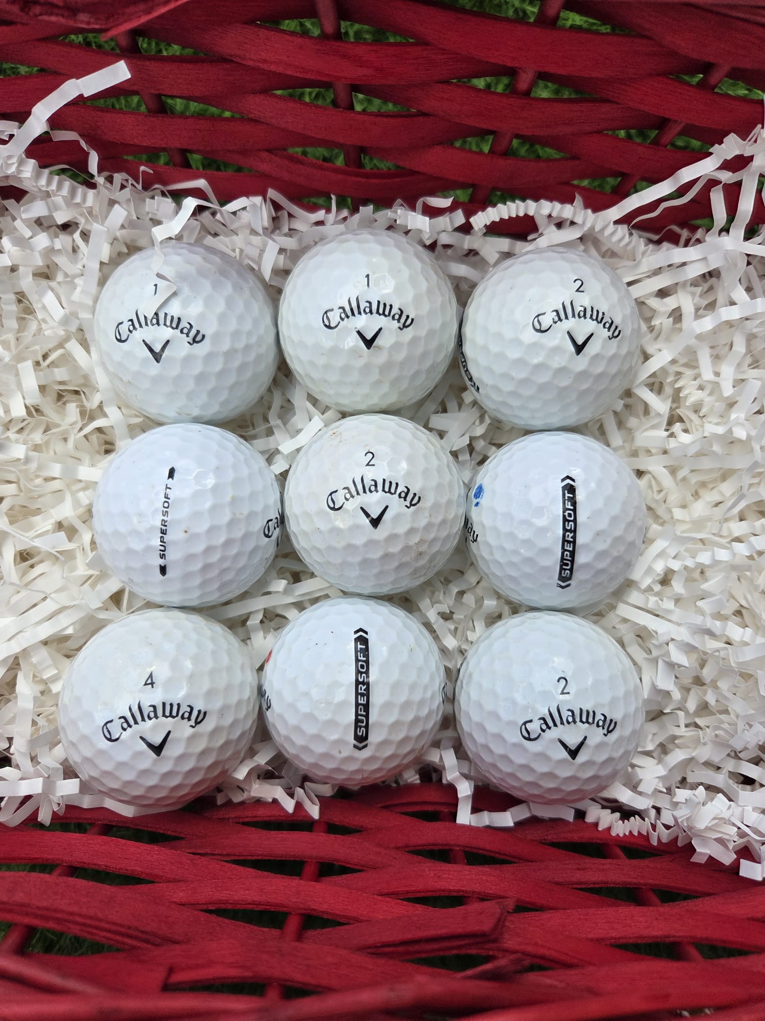 12 Callaway SuperSoft White