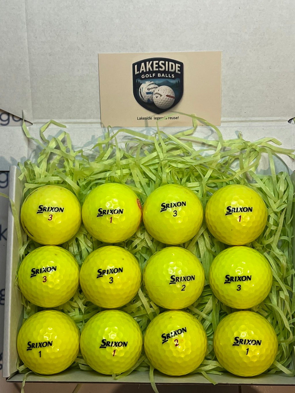 12 Srixon Z-Star Optic