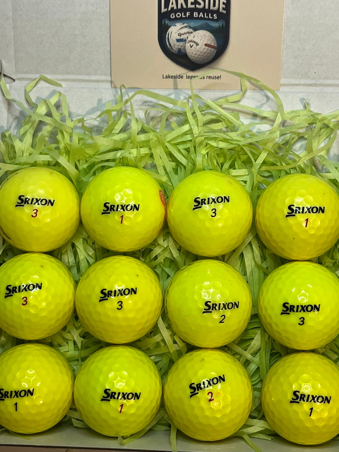 12 Srixon Z-Star Optic