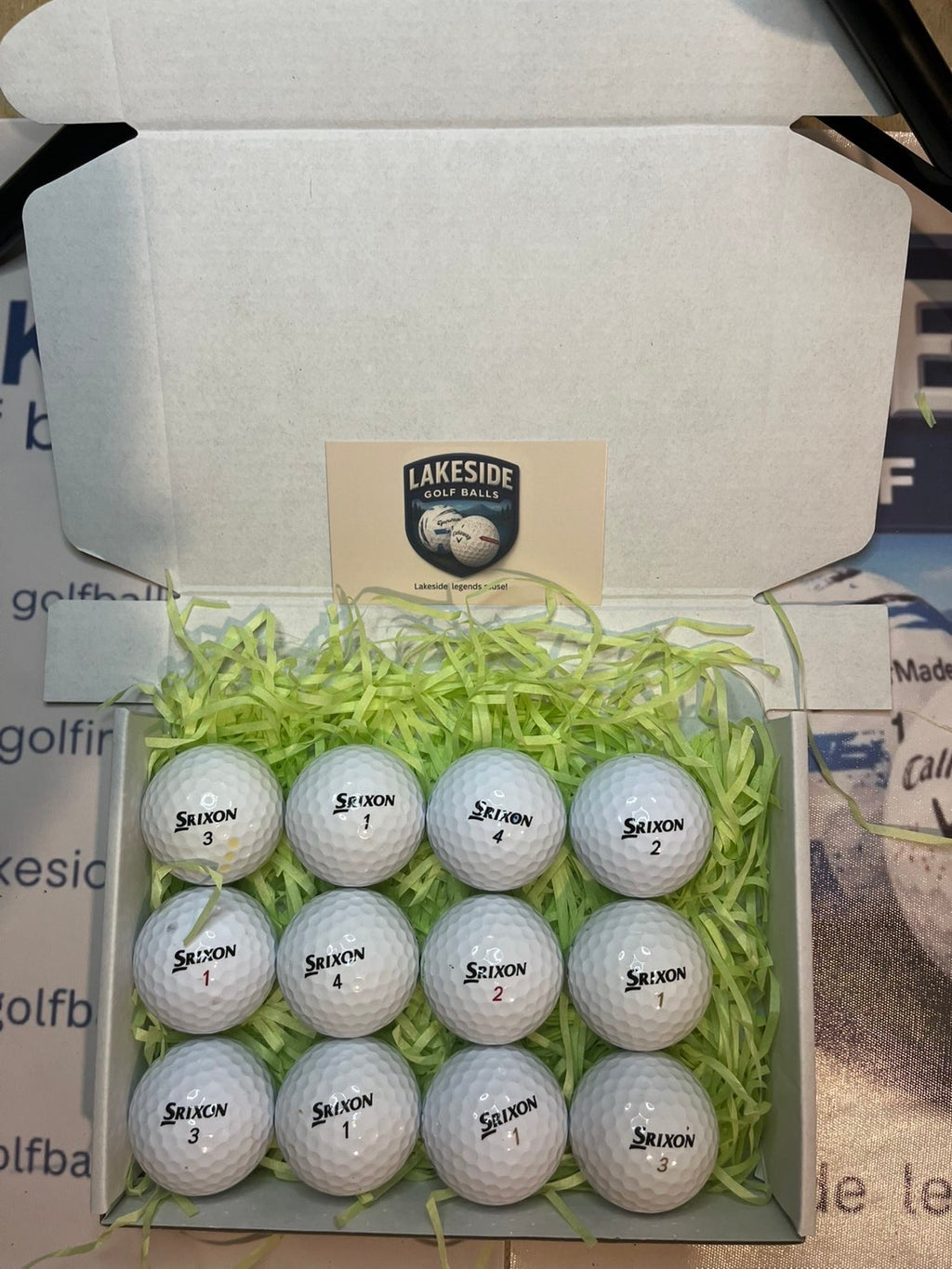 12 Srixon Z-Star Mix White