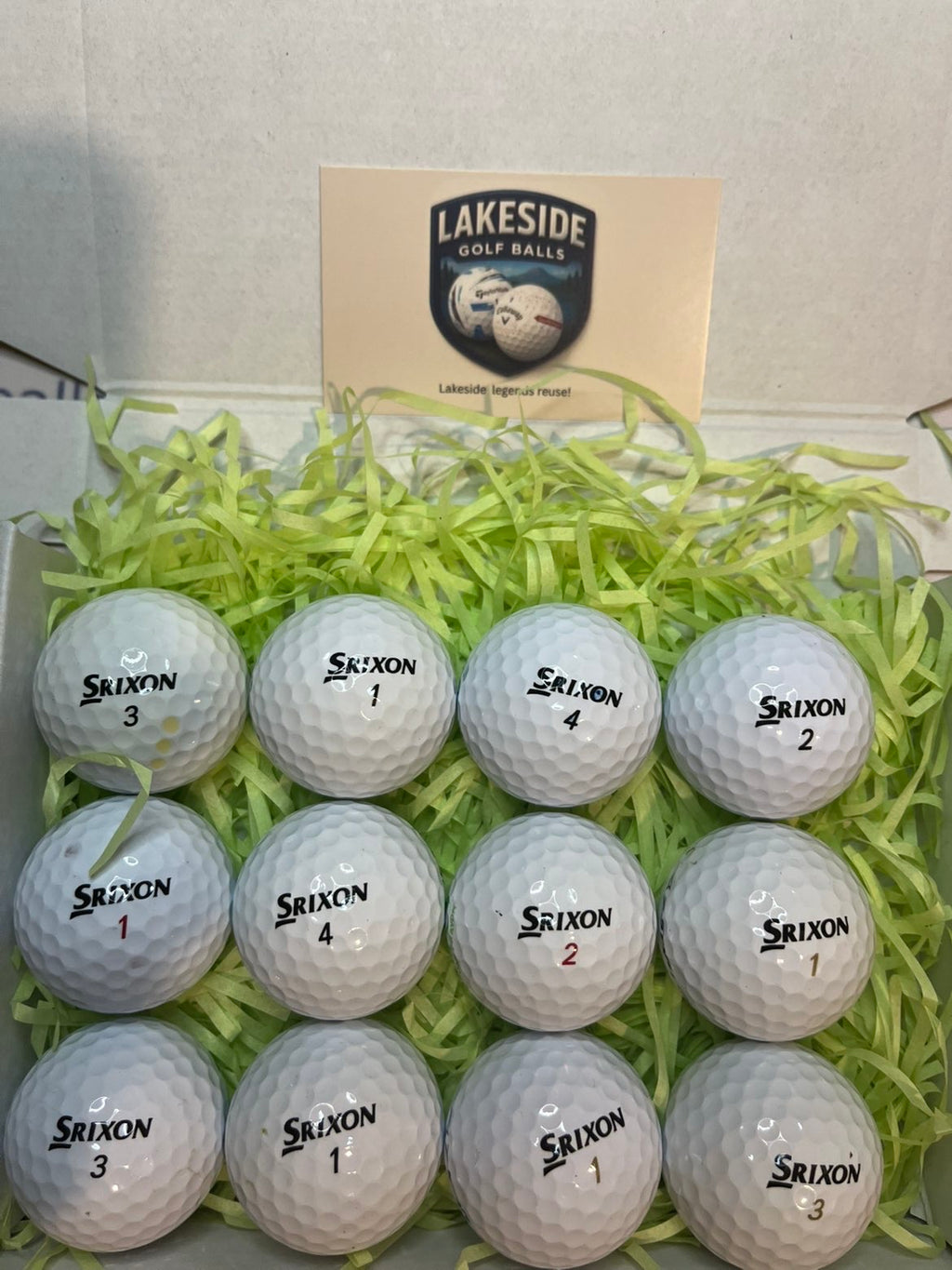 12 Srixon Z-Star Mix White