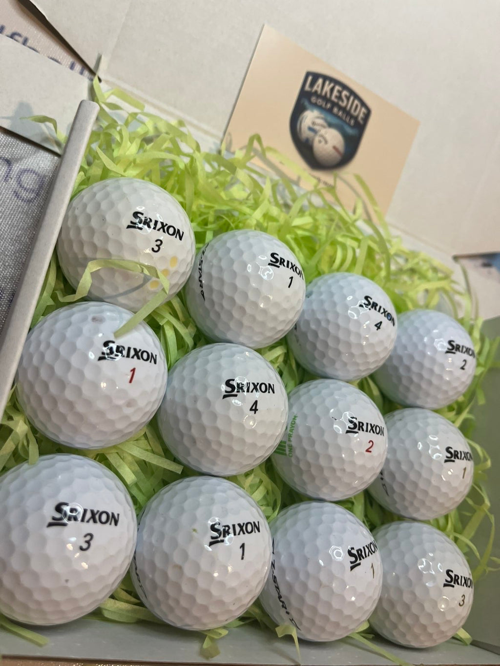 12 Srixon Z-Star Mix White